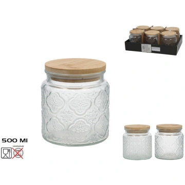 Burka Kitchen&GO, 100 mm, 0.5 l, caurspīdīga krās.