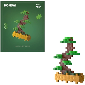 Plus Plus konstruktors AUGI - zaļais bonsai 4338