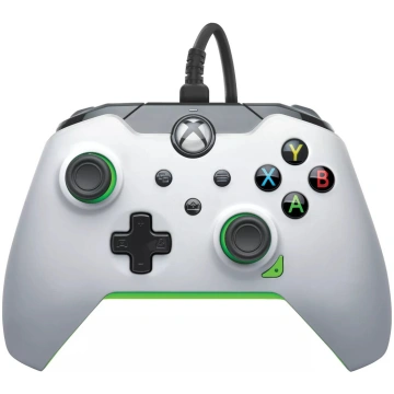 Gamepads PDP Wired Controller Neon White priekš Xb