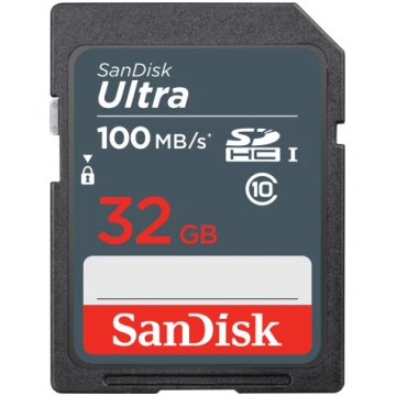 SanDisk Ultra 32GB SDHC Mem Card 100MB/s memory ca