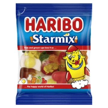 Košļājamās konfektes HARIBO Starmix 100g