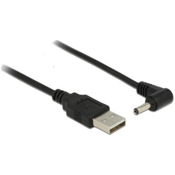 Delock USB A cable to DC 3.5 x 1.35mm St 90° 1.50m