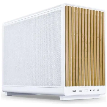 Case|LIAN LI|micro ATX/Micro-ITX|White/Wood|Micro 