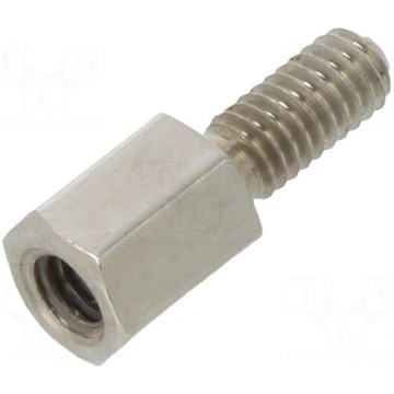 Screwed spacer sleeve | Int.thread: M2,5 | 5mm | E