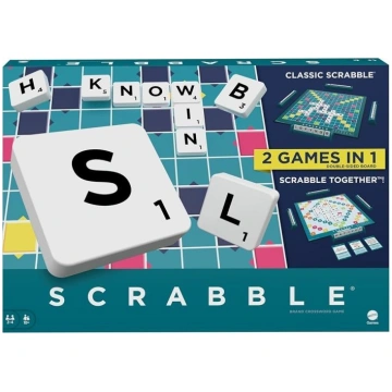 Spēle - Scrabble vārdu spēle 2 Vienā LV