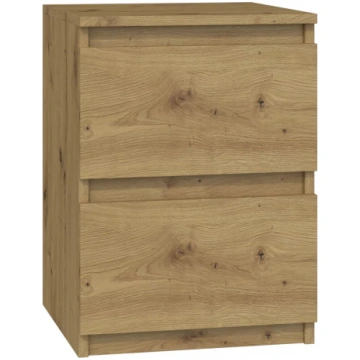 Naktsgaldiņš top e shop M2 ARTISAN, 2 atvilktnes, 