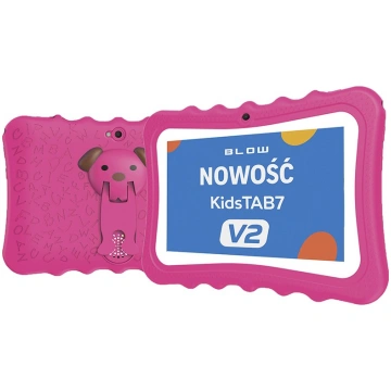 BLOW Tablet KidsTAB7 V2 4/32GB pink case with came