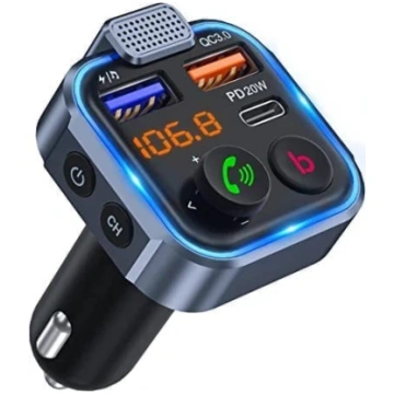 LENCENT FM raidītājs Bluetooth V5.0 automašīnas ra