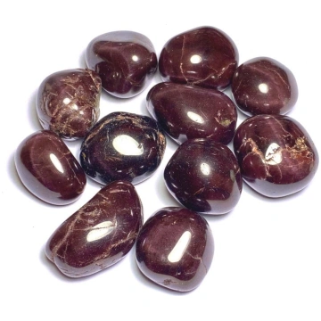 Tumbled red garnet - M / Standard