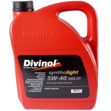 Motoreļļa DIVINOL 5W40 505.01 5L