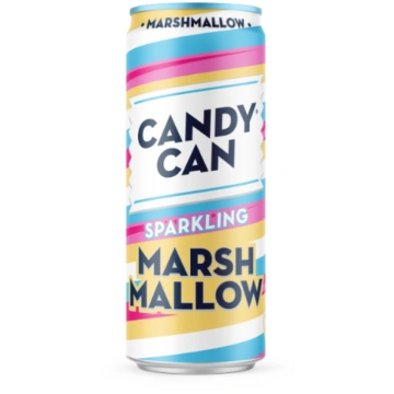 Gāzēts atspirdzinošs dzēriens CANDY CAN, ar marshm