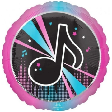 Folija balons "Interneta zvaigzne - TikTok", notis