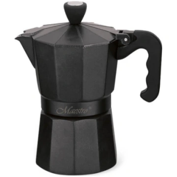 Maestro 3 cup coffee machine MR-1666-3-BLACK black