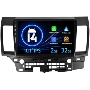 Android 14 Auto radio Mitsubishi Lancer 2008-2016 
