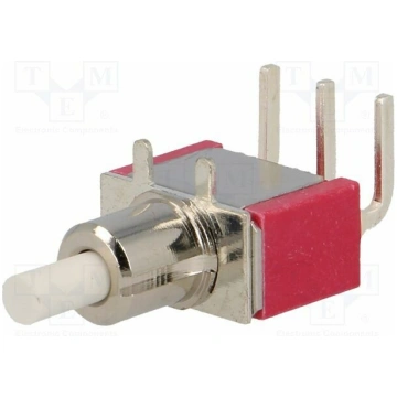 Switch: push-button; Pos: 2; SPDT; 1A/125VAC; 1A/2