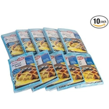 RUF vaniļas mērce bez vārīšanas, 3 x 24 g, 10 gab.