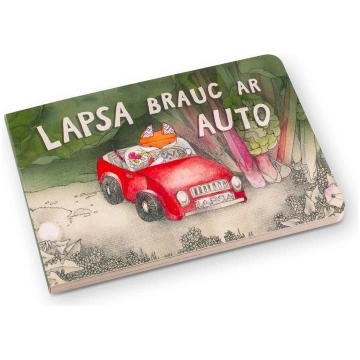 TUTAS LIETAS Grāmata - Lapsa brauc ar auto