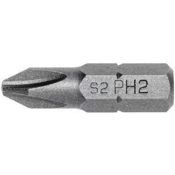 Screwdriver bit | Phillips | PH2 | Overall len: 25