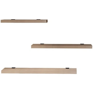 Sienas plaukts Kalune Design Leila 3 Piece, brūna 