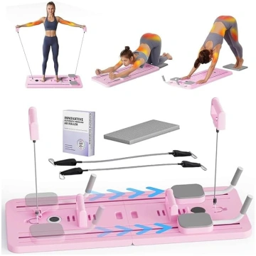 Pārnēsājams Pilates reformatoru komplekts, salokām