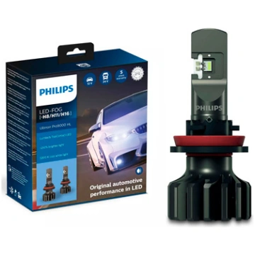 Philips LED Auto Spuldžu Pāris-Ultinon Pro9000 , H