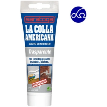 Colla Americana Trasparente in tubetto 200 gr SARA