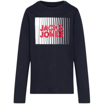 Jack & Jones - Jjecorp Logo Tee Play Ls O-Neck Noo