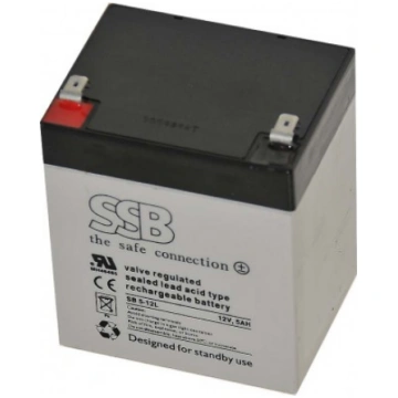 SB 5-12L_SSB akumulators / AGM / 12V-5.2Ah/C20 / t