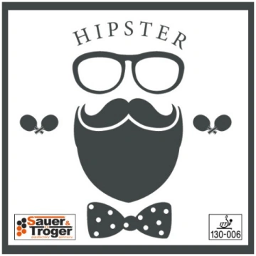 Gumija galda tenisa raketei Sauer Tröger Hipster S
