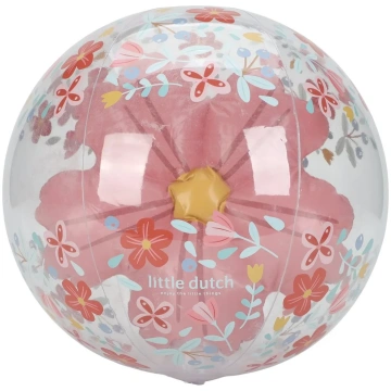 Little Dutch Beach Ball 3D Figure ´Pink Flowers´