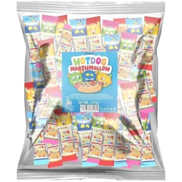 Capico Hotdog Marshmallow 50 gabali (650g) Metamai