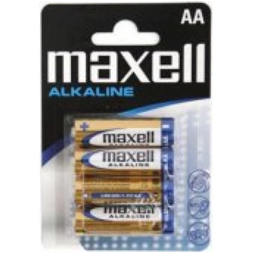 Maxell AA / R6 4 pcs. Baterijas 723758-MAXELL
