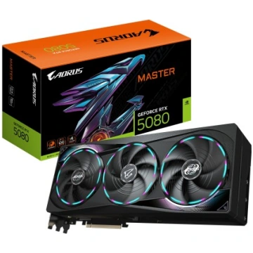 GIGABYTE AORUS GeForce RTX 5080 MASTER 16G NVIDIA 