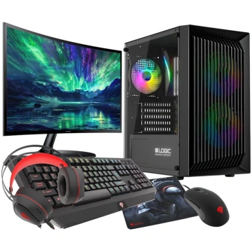 Dators VIST RGB Ryzen 5 3600 RX 7600 16GB SSD 1TB 