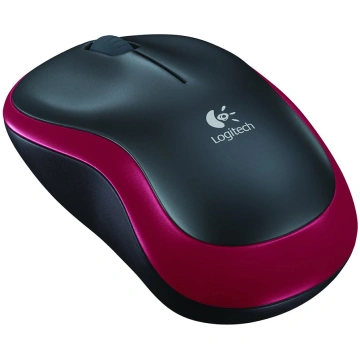 LOGITECH M185 Wireless Mouse - RED - EWR2