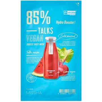 MISSHA Talks Vegan Squeeze Sheet Mask Hydro Booste