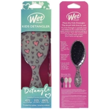 Wet Brush Leopard Kids Detangler - Dětský kartáč n