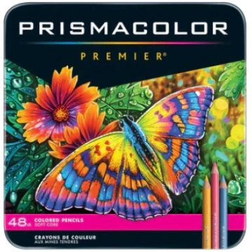 Set of 48 Colored Pencils - Prismacolor
