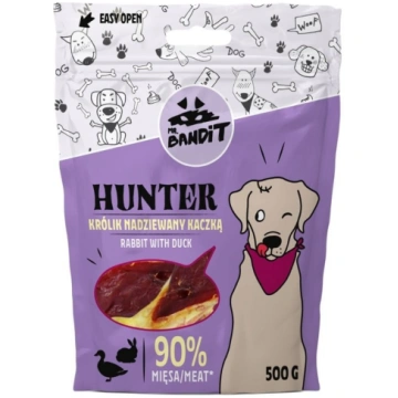 MR. BANDIT Hunter trušu pildīta pīle suņiem 500 g
