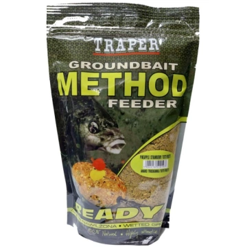 Grunts Barība Traper Method Feeder Ready Pineapple