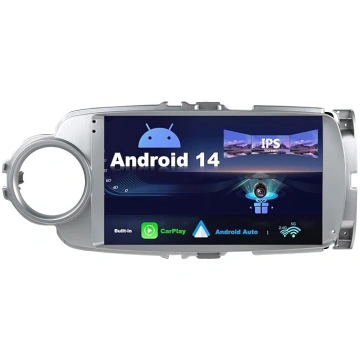 SXAUTO Android 14 IPS auto radio Toyota Yaris GRMN