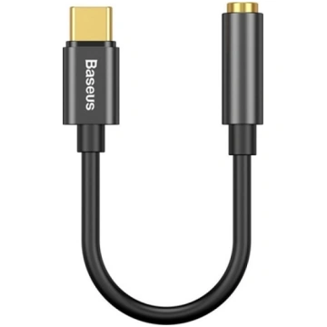 Adapter USB Baseus L54 USB-C - Jack 3.5mm Czarny (