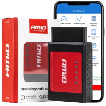 OBD2 BT XL diagnostikas skeneris, Bluetooth, Amio