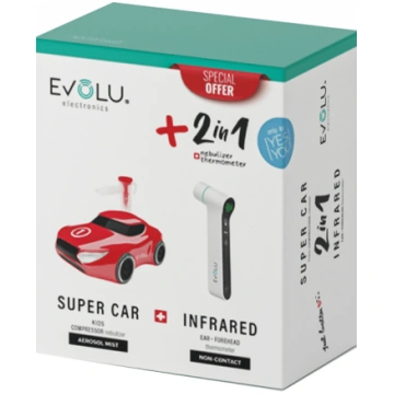 EVOLU Super Car nebulaizers+Non Contact termometrs