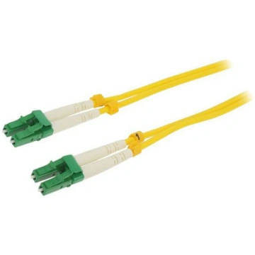 Fiber patch cord; LC/APC,both sides; 2m; 9/125um; 