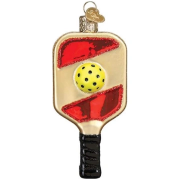 Vecās pasaules Ziemassvētku rotājumi Pickleball Pa