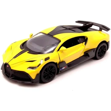 KiNSMART automašīna, Bugatti Divo, dzeltena