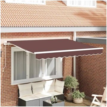Markīzes rezerves audums brūna 350 x 200 cm audekl