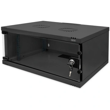 Wall-mounted network cabinet 19" 4U, SOHO 241 x 54