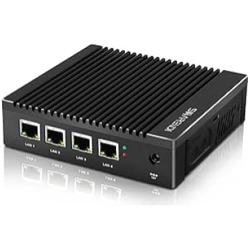 Intel J3710 Quad Core Mini PC bez ventilatora, 4 p